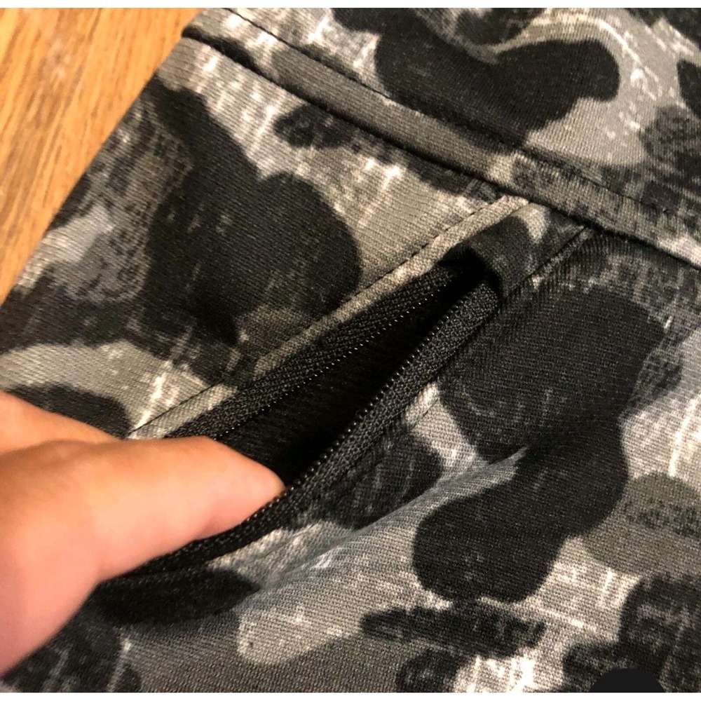 THE NORTH FACE Women's Monochrome Camo Full Zip Jacket Black Gray Large - Picture 6 of 8